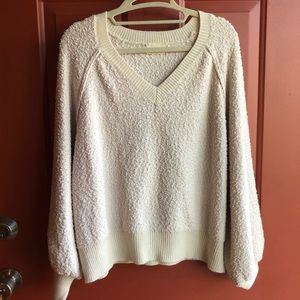 Cozy cream sweater